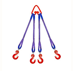 Строп текстильный TOR 4СТ 2,1 т 19,5 м 30 мм