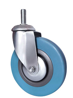 Колесо аппаратное поворотное SCtg 55 125 мм с болтом (зеленое) (F) Колесо аппаратное поворотное SCtg 55 125 мм с болтом (зеленое) (F)