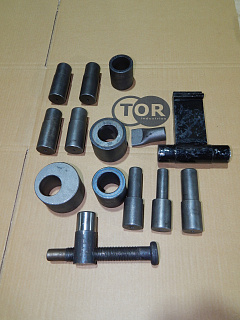 Комплект гибочной оснастки для арматурогибочных станков GW40A (Bending accessories) Комплект гибочной оснастки для арматурогибочных станков GW40A (Bending accessories)