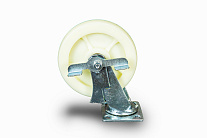 Колесо большегрузное поворотное SCdnb 80 200 мм полипропиленовое с тормозом Колесо большегрузное поворотное SCdnb 80 200 мм полипропиленовое с тормозом