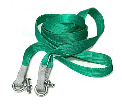 Буксир текстильный ленточный TOR БТЛ 42,0 т 6,0 м (скоба-скоба) Буксир текстильный ленточный TOR БТЛ 42,0 т 6,0 м (скоба-скоба)