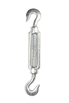 Талреп крюк-крюк TOR М16 DIN1480 (открытого типа) (Q)