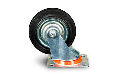 Колесо поворотное резина SC 63 160 мм (Y) Колесо поворотное резина SC 63 160 мм (Y)