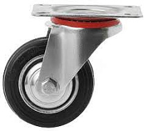 Колесо поворотное резина SC 97 85 мм (F) Колесо поворотное резина SC 97 85 мм (F)