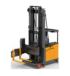 Штабелер самоходный 1,5 т 8,6 м TOR OPD15 узкопроходный (с фиксированной кабиной) Штабелер самоходный 1,5 т 8,6 м TOR OPD15 узкопроходный (с фиксированной кабиной)