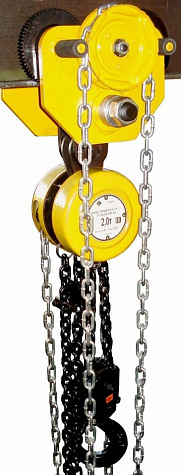 Таль ручная шестеренная ТРШБУп-Ех-2,0 т 9 м Таль ручная шестеренная ТРШБУп-Ех-2,0 т 9 м