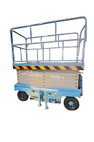 Подъемник ножничный самоходный 500 кг 12/14 м TOR SJY-0,5-12DC аккумуляторный Подъемник ножничный самоходный 500 кг 12/14 м TOR SJY-0,5-12DC аккумуляторный