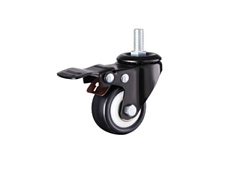 Колесо мебельное поворотное SCZTB 25 50 мм с болтом и тормозом Колесо мебельное поворотное SCZTB 25 50 мм с болтом и тормозом