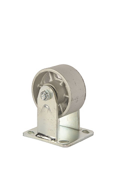 Колесо большегрузное неповоротное FCS 46 100 мм чугунное (F)