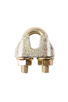 Зажим канатный TOR ф=10 мм DIN 1142 (D) Зажим канатный TOR ф=10 мм DIN 1142 (D)