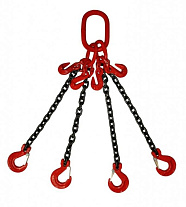 Строп цепной TOR 4СЦ г/п 45,0 т 9,0 м с укорачивающими крюками Строп цепной TOR 4СЦ г/п 45,0 т 9,0 м с укорачивающими крюками