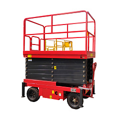 Подъемник ножничный самоходный 500 кг 6/8 м TOR SJY-0,5-6 DC аккумуляторный (G) Подъемник ножничный самоходный 500 кг 6/8 м TOR SJY-0,5-6 DC аккумуляторный (G)