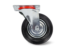 Колесо поворотное резина SC 93 75 мм (N) Колесо поворотное резина SC 93 75 мм (N)