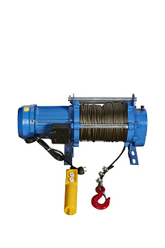 Лебедка электрическая  500 кг 100 м с канатом 220 В TOR KCD*
