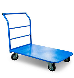 Тележка платформенная TOR ТП-7 (600х1200) г/п 435 кг (160мм) Тележка платформенная TOR ТП-7 (600х1200) г/п 435 кг (160мм)