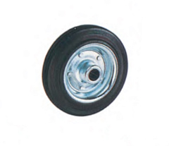 Колесо литая резина C 63 160 мм без втулки, чашек и болта (N) Колесо литая резина C 63 160 мм без втулки, чашек и болта (N)