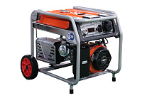 Генератор бензиновый 5,0 кВт 220В с АВР, электростартером и колесами TOR KM6500HA