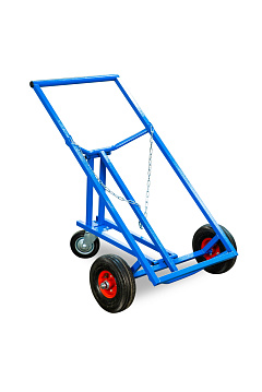 Тележка для металлических бочек TOR КБ-2 (250 пневмо+160 поворотное) Тележка для металлических бочек TOR КБ-2 (250 пневмо+160 поворотное)