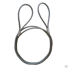 Буксир канатный TOR БТК 20,0 т 4,0 м опрессовка (петля-петля) Буксир канатный TOR БТК 20,0 т 4,0 м опрессовка (петля-петля)