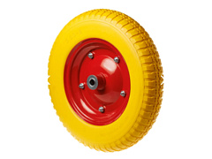 Колесо литое полиуретановое 360 мм PU 2400-16-1 (16 мм шариковый подшипник) Колесо литое полиуретановое 360 мм PU 2400-16-1 (16 мм шариковый подшипник)