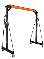 Мини-кран козловой TOR (МПУ) 2,0 т высота 2,4-3,6 м пролет 2,4 м