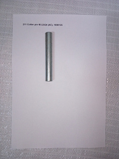 211 Ось (16х103) подвилочной тяги для тележек AC/RHP (Connecting shaft for push rod)