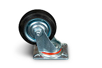 Колесо поворотное резина SC 93 75 мм (Y)