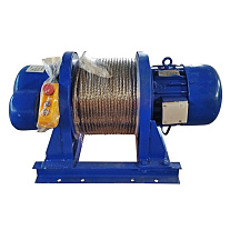 Лебедка электрическая 2500кг 100м с канатом 380В TOR KDJ PRO Лебедка электрическая 2500кг 100м с канатом 380В TOR KDJ PRO