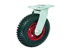 Колесо литое резиновое 200 мм PP200 с протектором, без кронштейна Колесо литое резиновое 200 мм PP200 с протектором, без кронштейна