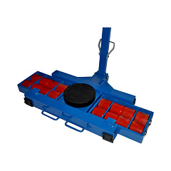 Роликовая платформа поворотная TOR X16 г/п 16 т (с ручкой) Роликовая платформа поворотная TOR X16 г/п 16 т (с ручкой)