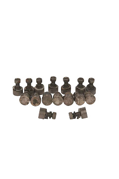 Набор фрез квадратных (16 шт) 14 мм для машин мозаично-шлифовальных GM Набор фрез квадратных (16 шт) 14 мм для машин мозаично-шлифовальных GM