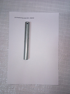 215 Ось рамы роликов 20х152 для тележек гидравлических DF (Positioning shaft) 215 Ось рамы роликов 20х152 для тележек гидравлических DF (Positioning shaft)