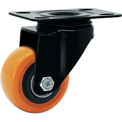 Колесо мебельное поворотное SCZ 25 50 мм (оранжевый) Колесо мебельное поворотное SCZ 25 50 мм (оранжевый)