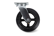 Колесо большегрузное поворотное SCd 85 250 мм обрезиненное (F) Колесо большегрузное поворотное SCd 85 250 мм обрезиненное (F)