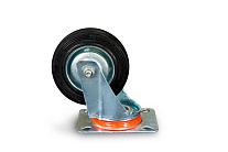 Колесо поворотное резина SC 42 100 мм (Y) Колесо поворотное резина SC 42 100 мм (Y)