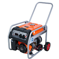 Генератор бензиновый 2,5 кВт 220В 16 л с электростартером и колесами TOR KM3800H