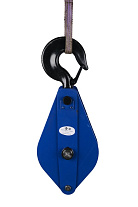 Блок монтажный однорольный с крюком TOR 10 т с откидной щекой (S)* Блок монтажный однорольный с крюком TOR 10 т с откидной щекой (S)*