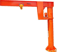 Кран консольный поворотный электрический TOR JIB г/п 2000 кг, высота 3 м, стрела 3 м Кран консольный поворотный электрический TOR JIB г/п 2000 кг, высота 3 м, стрела 3 м