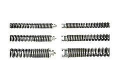 Набор спиралей 16 мм 2,3 м для прочистных машин TD (8 шт) Набор спиралей 16 мм 2,3 м для прочистных машин TD (8 шт)