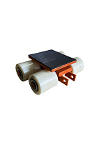 Роликовая платформа подкатная TOR 3000R-04W г/п 3 т 