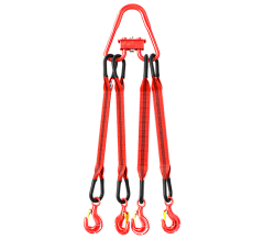 Строп текстильный TOR 4СТ 10,0 т 16,5 м 150 мм