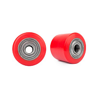 Колесо полиуретан 80х70 мм с подшипником для тележек и платформ BF/DF-III/RHP/AC/DF/CW2/PWH/CRA/CRO